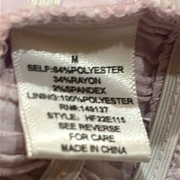 Fashion Nova Trips To Italy Top Lavender Top Medium NWT - Picture 7 of 7